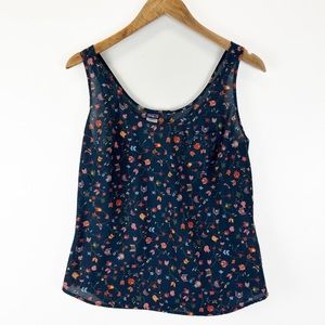 Patagonia Blue Printed Honey Cooler Button Back Tank 6